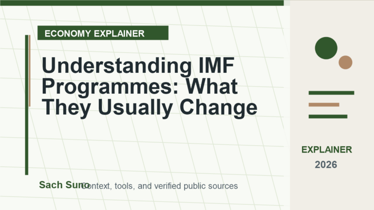 Understanding IMF Programmes: What They Usually Change