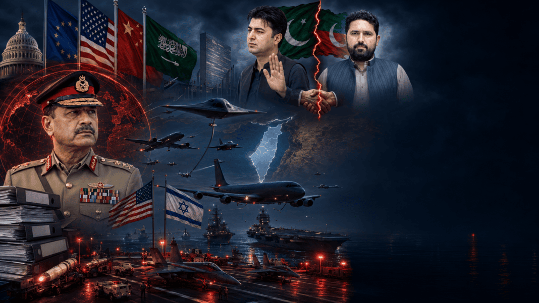 Asim Munir Losing International Support Murad Saeed Disowns Sohail Afridi, Fazal Al Rahman Saga