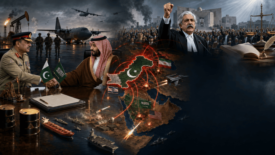 Mir Jaffar Puts Army On Sale Plane To Drag Pakistan Into ME Conflict, New Lawyers Movement