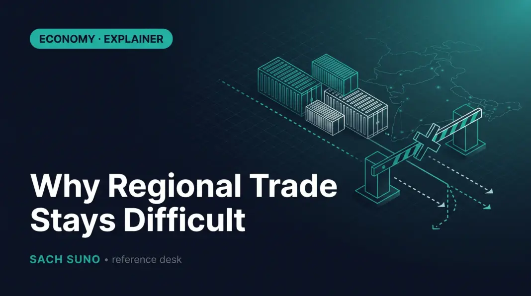 South Asia Trade Barriers: Why Regional Commerce Stays Difficult
