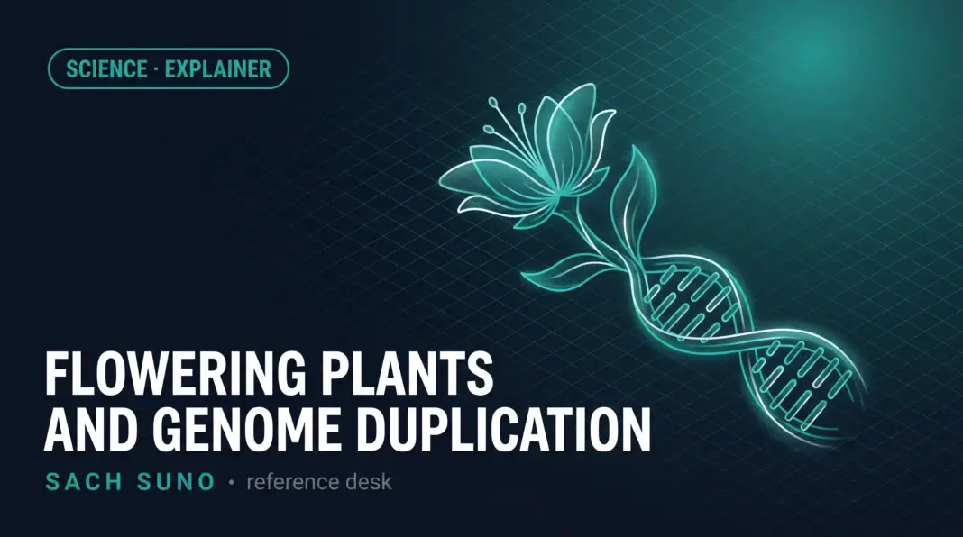 Flowering Plants and Genome Duplication: What the New Study Suggests Flowering Plants and Genome Duplication: What the New Study Suggests